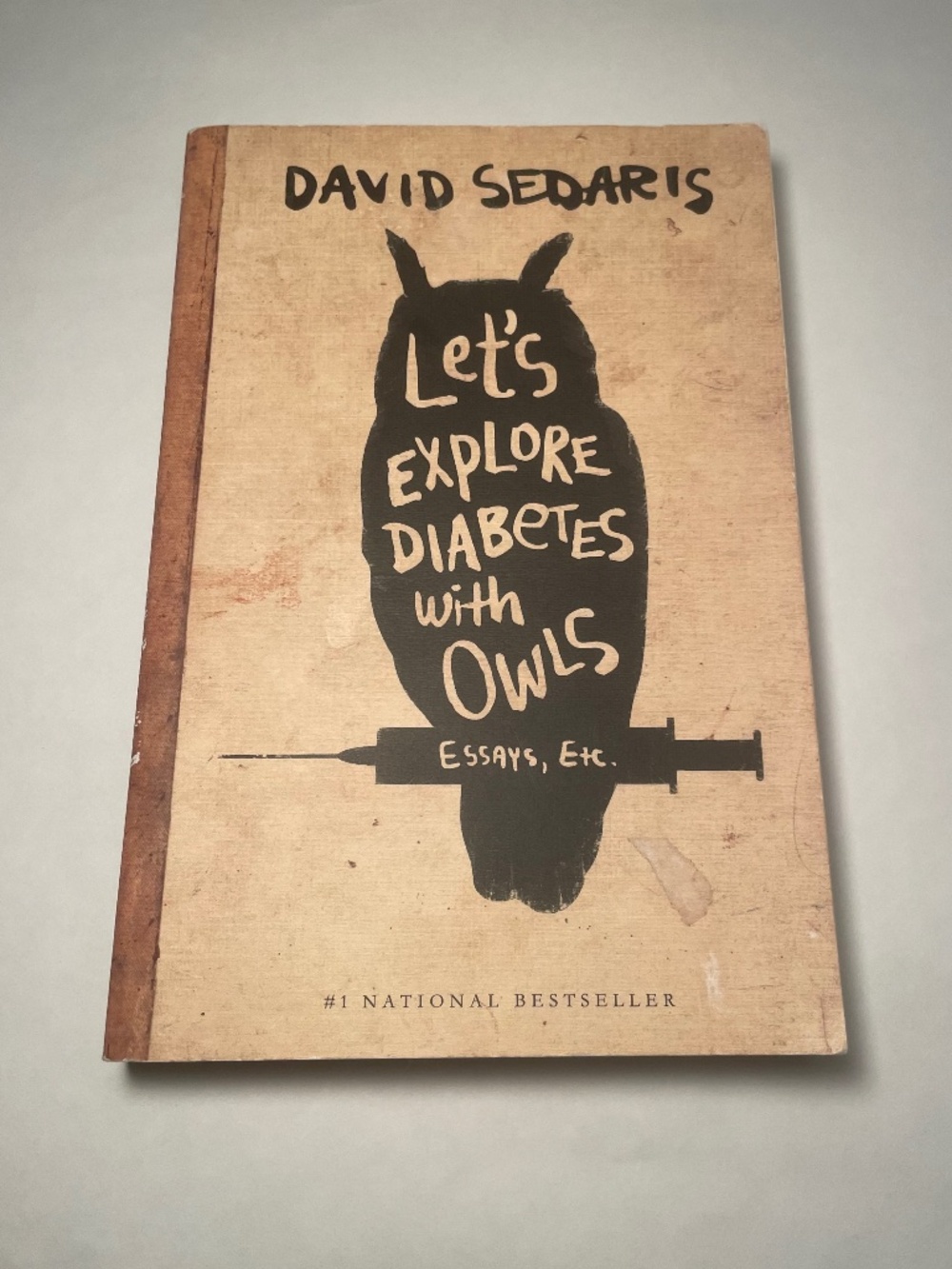 David Sedaris Let's Explore Diabetes with Owls Essays, Etc. Paperback Book